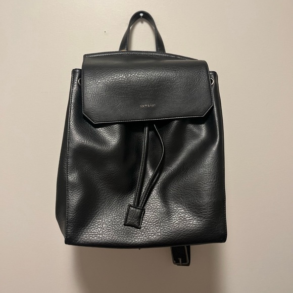 Matt & Nat Black Mumbai Backpack NWT - Picture 4 of 8